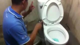 Very Smart How to fix your slow flushing toilet [upl. by Ellertal]