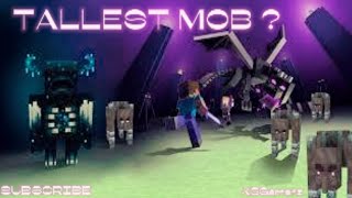 The Actual Tallest Mob Of Minecraft shorts minecraft [upl. by Aelrac226]