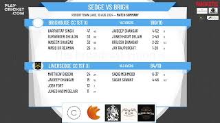 Liversedge CC 1st XI v Brighouse CC 1st XI [upl. by Retrop715]