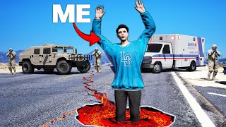 PLAYERS SURVIVE THE FLOOR IS LAVA  GTA 5 RP [upl. by Girvin]