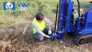 Dynamic Probing Rig SPTC for soil site testing [upl. by Jeanelle]