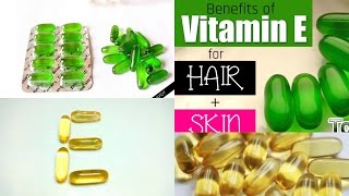 विटामिन इ कैप्सूल्स के यह फायदे जानकर हैरान रह जायेंगे आप  How to use Vitamin E Capsules for Skin [upl. by Nahtanod]