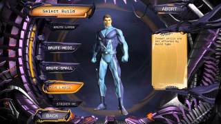 Lets Play DC Universe Online  New Character Body Types  For GameLatte [upl. by Nnylyaj]