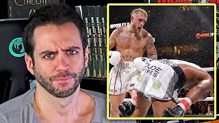 JAKE PAUL NOQUEA A TYRON WOODLEY CON UN GOLPE BRUTAL EN SU MEJOR MOMENTO  Análisis Jordi Wild [upl. by Artenal]