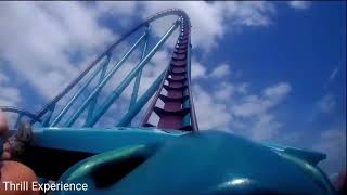 Mako Seaworld Orlando front and middle on ride POV [upl. by Gadmon206]