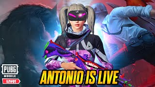 Road To 40k  Antonio is live PUBG mobile  get free uc  Custom Rooms [upl. by Wilbur]