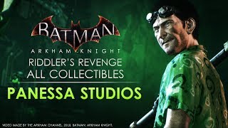 Batman Arkham Knight – Riddler Trophies – Panessa Studios [upl. by Streeto]