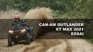 Can Am Outlander XT MAX 2021 Essai [upl. by Dyolf]