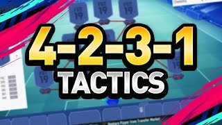 THE 4231 FORMATION GUIDE  FINDING THE RIGHT CUSTOM TACTICS amp PLAYER INSTRUCTIONS  FIFA 19 [upl. by Map]