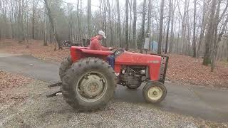 Grantville GA Lot 6 Video 3 MASSEY FERGUSON Tractor [upl. by Liz995]