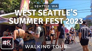 What’s New at West Seattle Summer Fest 2023 A Walking Tour of the Festival [upl. by Dara]