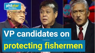 Vice presidential debate heats up over West Philippine Sea [upl. by Sarilda280]