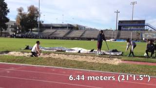 5 step long jump 644m [upl. by Ettenan]