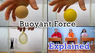 Buoyant Force Explained Submerged Objects in Fluids [upl. by Anihtyc]