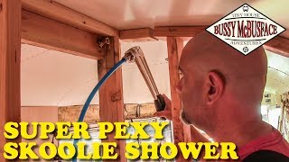 Skoolie Bathroom Framing amp Plumbing with Uponor Pex [upl. by Othelia361]