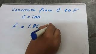 Conversion from Celsius to Fahrenheit  Mathematics  school248online [upl. by Hintze409]