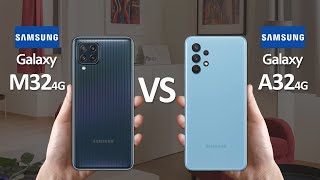 Samsung Galaxy M32 Vs Samsung Galaxy A32 [upl. by Weinstein]