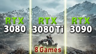 RTX 3080 vs RTX 3080 Ti vs RTX 3090  1440p 4K [upl. by Ahsieuqal]