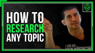 How To Research Any Topic [upl. by Anirbac]