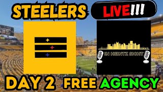 Pittsburgh Steelers Live Podcast With StateoftheSteelers And InHeintzSight [upl. by Notyard]