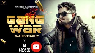 GANGWAR  Narinder Kailey Ft Banka  Randy J  Official Music Video  👍 VS Records [upl. by Shell529]