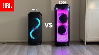 Jbl 710 vs 1000 sound comparison 🔊 100 volume‼️😱 [upl. by Quentin]