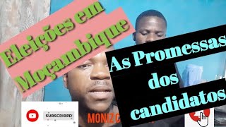 As Promessas dos candidatos à presidência em Moçambique [upl. by Einohtna]