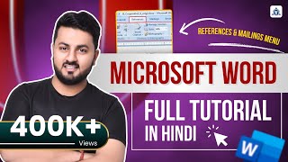 Microsoft Word References and Mailings Menu Tutorial Complete MSWord Tutorial 2020 for Beginners [upl. by Ahseele]