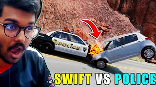 Indian Cars vs Police Chase  BeamNG Drive Gameplay [upl. by Nilla]