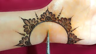 Very beautiful stylish mehndi design  Front hand mehndi  mehndi ka design  mehndi design  mehndi [upl. by Merrie268]