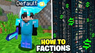 HOW TO PLAY FACTIONS SOLO WITH DEFAULT RANK  Minecraft Factions  TheArchon Amber 1 [upl. by Lehcin]