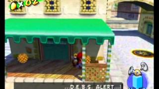 Super Mario Sunshine 100 Walkthrough Part 6  Item Hunting in Delfino Plaza [upl. by Armand404]