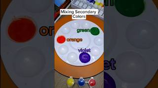 🎨Color Mixing Recipes just from greenviolet and orange shorts colormixing colortheory colors [upl. by Atsirak]