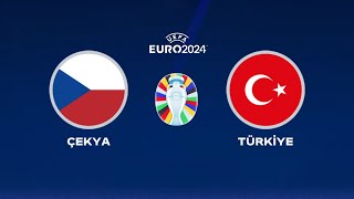 Çekya  Türkiye  EURO 2024  FIFA 24 [upl. by Elleb]