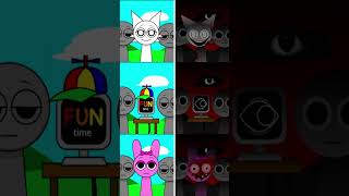 Incredibox Sprunki All Normal Versions Vs roblox Versions sprunki incredibox [upl. by Arrekahs374]