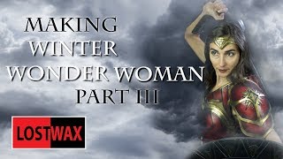 DIY Wonder Woman Corset How To Make Winter Wonder Woman Part 3 [upl. by Roshan]