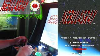 Nebulas Ray Arcade  1994 One Token Play [upl. by Sinnoda897]