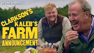 Jeremy and Kaleb Have Some Big News  Clarksons Farm  Prime Video Short [upl. by Barden711]