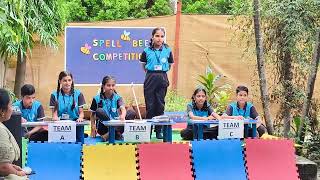 Grade  6  Spell Bee Competition 2024  Credible World School amp Kidzee Pithampur [upl. by Hescock445]