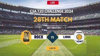 Boland Vs Imperial Lions  BOL v LIO  CSA T20 Challenge Live Score Updates 2024 [upl. by Shaver373]