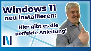 Neuinstallation von Windows 11 auf einem alten oder neuen Rechner – so geht’s [upl. by Dyrraj211]