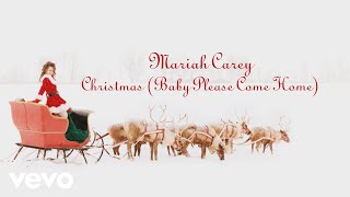 Mariah Carey  Christmas Baby Please Come Home Official Lyric Video [upl. by Ijic]