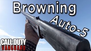 Browning Auto5 Gracey Auto on Call of Duty Vanguard Gameplay PS5 [upl. by Silvers]