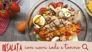 Insalata con uova sode e tonno [upl. by Masson]