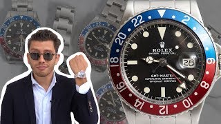 Rolex GMTMaster History and Value  Ref 1675 16750 16710 Review [upl. by Ttenaej]