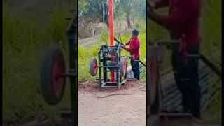 Borewell Motor lifting machine  kolhapur  Maharashtra [upl. by Adneral]