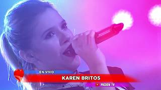 Me vas a extrañar Hablame de ti Karen Britos en Pasion de Sabado 4 8 2018 [upl. by Ynafit474]