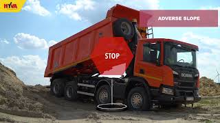 How to operate truck tipper in a safe way [upl. by Aicilaana]