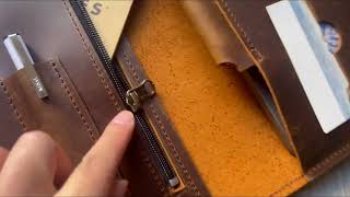 Leather Macbook Air Sleeve Laptop Case [upl. by Munsey]