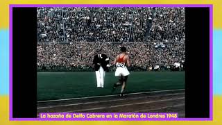 Momentos Olímpicos  La hazaña de Delfo Cabrera en la Maratón de Londres 1948 [upl. by Victorine288]